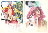 Iaia, Ermanno (1980)Original sketches, 1980